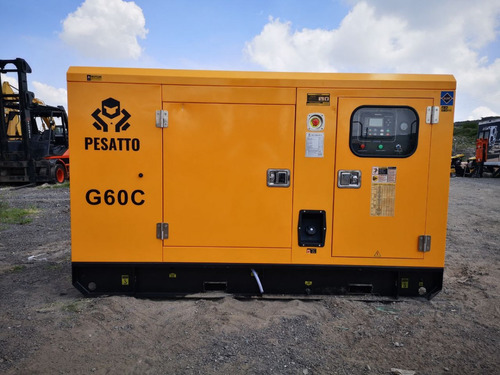 Generador Nuevo Pesatto G60c 60 Kw Motor Cummins