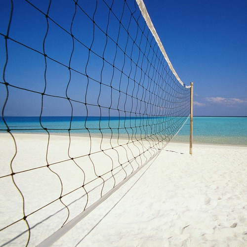 Rede Vôlei De Praia Profissional Reforçada