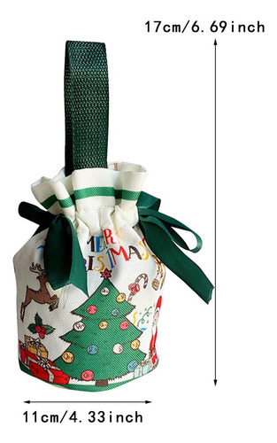 4 Bolsa De Regalo De Navidad, Calcetín De Navidad,
