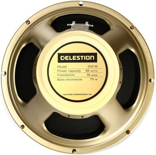 Celestion G12m65 Creamback 65watts 16ohm 12 Pulgadas Guitar