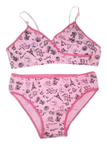 comprar Conjunto Nena Juvenil Triangulo Cruzado Culotte Marey 512
