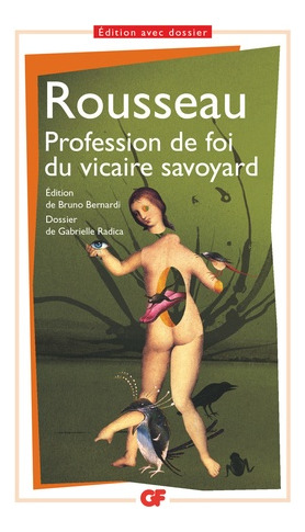 Profession De Foi Du Vicaire Savoyard - Jean-jacques Roussea