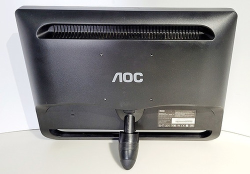 Imagem 7 de 8 de Monitor Lcd 18.5 Aoc F19l Wide Vga / Dvi - Ver Descrição