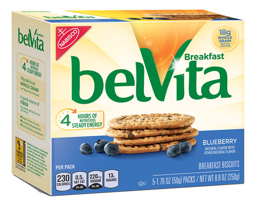 Belvita Brk Bisc Blueberry 5 8.8z