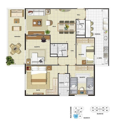 Apartamento À Venda No Bairro Cachambi - Rio De Janeiro/rj - O-9001-18121