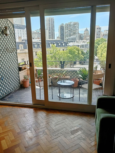 Departamento Alto En Venta Frente A Plaza Carlos Pellegrini, Jockey Y 2 Embajadas Cochera Vig24hs