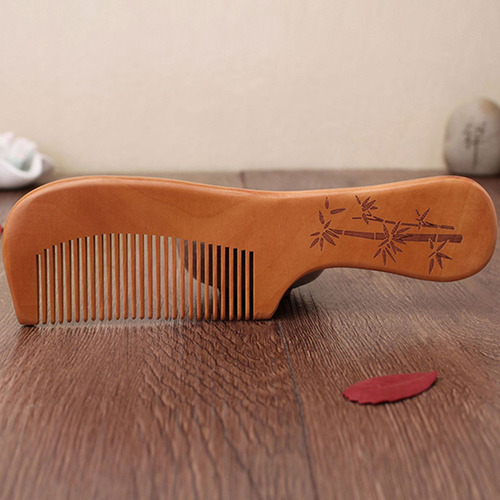 A Peinetas De Madera Para Hombre, De Caoba, Delicate 4