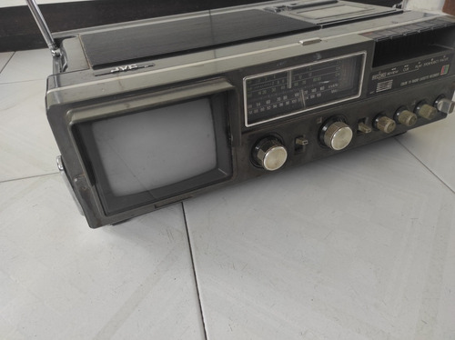 Jvc Vintage Radio Tv Cassette Modelo Cx 500 Coleccion Manual