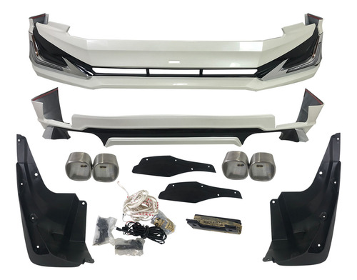 Body Kit Delantero Y Trasero Para Toyota Prado 2018 A 2022