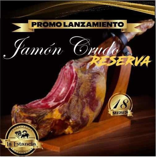 Pata De Jamón Crudo Reserva 18 Meses Con Pezuña!!!!