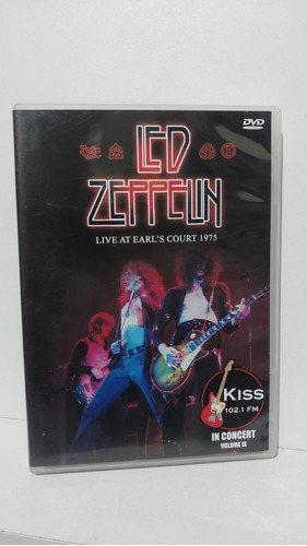 Dvd Led Zeppelin - Live At Earls Court