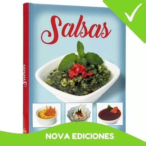 Libro De Cocina Con  Recetas De Salsas. Original