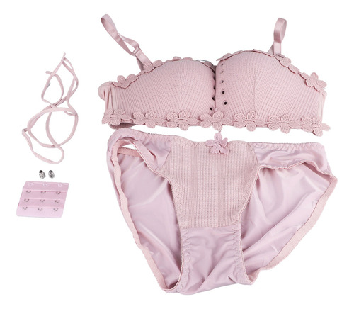 Conjunto De Lencería T Para Mujer, Sujetador Sexy Y Braguita