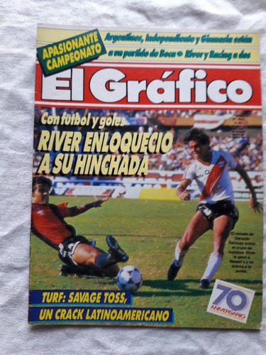 El Gráfico Nº 3623 Año 1989 - Reinoso Gamboa River Newell´s