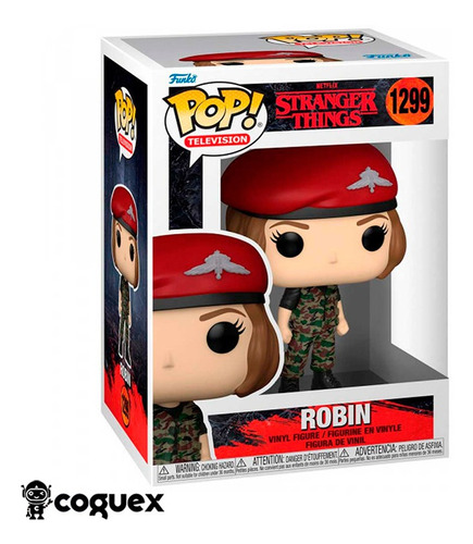 Funko Pop Television Stranger Things 4 Robin 1299 (Usado)
