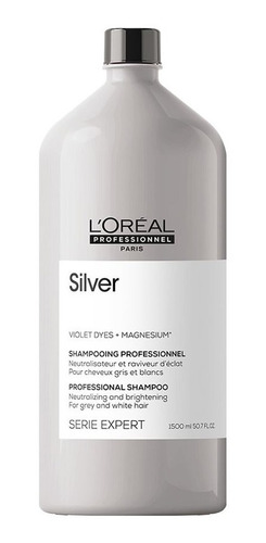 Shampoo Silver Matizador Loreal Pro 1500 Ml