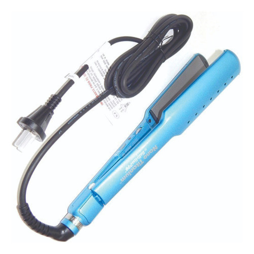 Planchita Pelo 4083 Babyliss Azul Doble Voltaje Estuche 220v Celeste