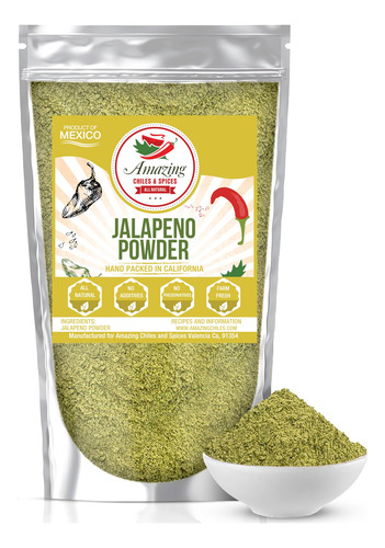 Condimento En Polvo De Jalapeño 113 Gramos Natural Picante