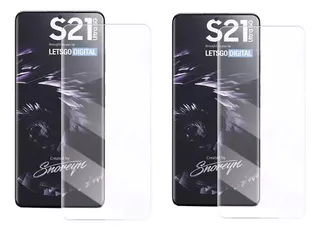 Para Samsung Galaxy S21 Ultra - Vidrio Templado Uv