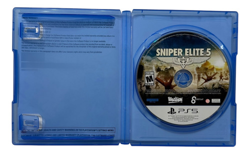 Sniper Elite 5 Para Playstation 5 Físico (Usado)