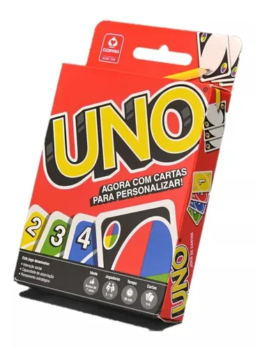 Uno Preto Jogo  MercadoLivre 📦