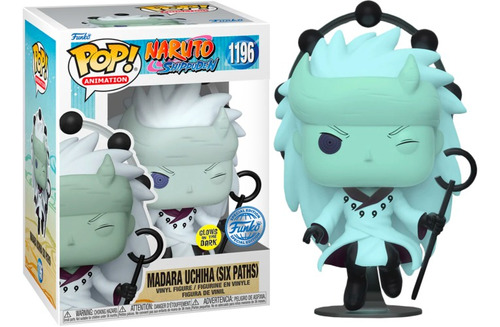 Funko Pop Naruto Madira Uchiha #1196 (glow In The Dark)