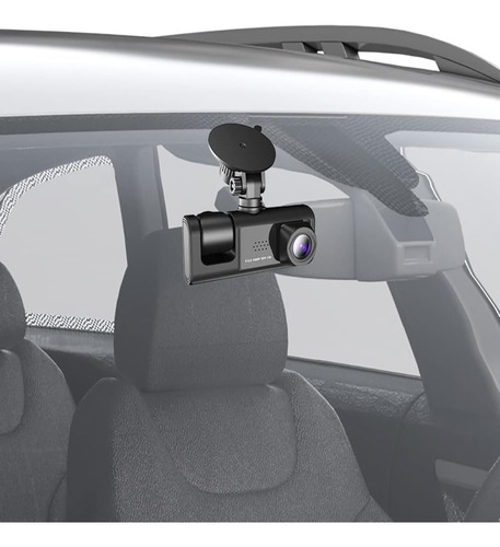 Frontal E Interior 1080p Dvr Dashcam Camaras Para Autos