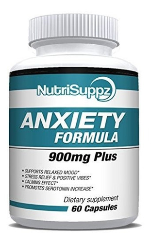 Nutrisuppz Fórmula 900 Mg Con Gaba, L-teanina, 5-htp, Ashwag