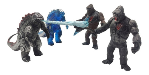 Juguetes Godzilla Vs. Kong King Monarch Figuras Articulables