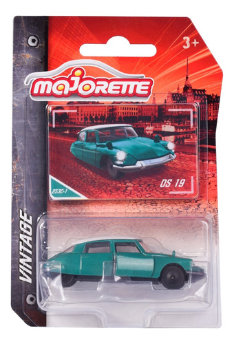 Majorette Vintage Citroen Ds 19 Auto De 7,5 Cm