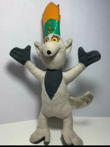 Rey Julien Peluche Madagascar Mcdonalds 2008 