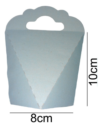 Cajitas Golosineras Helado Triangular V2
