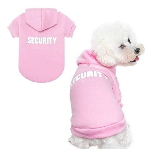 Bingpet Security Dog Hoodies Puppy Sweater Frío Vmhsd
