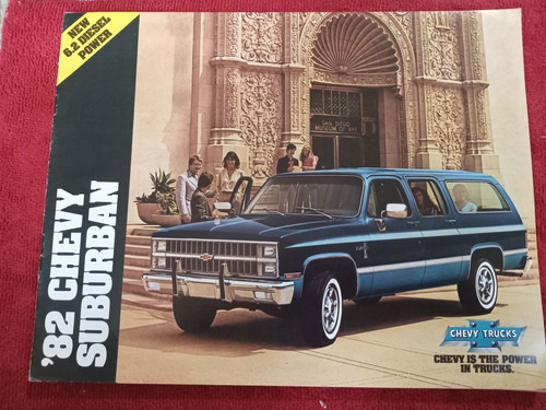 Catálogo Original Chevy Suburban 1982