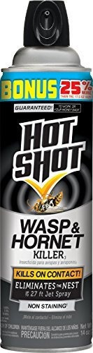 Repelente De Plagas - Hot Shot Wasp & Hornet Killer, Aerosol