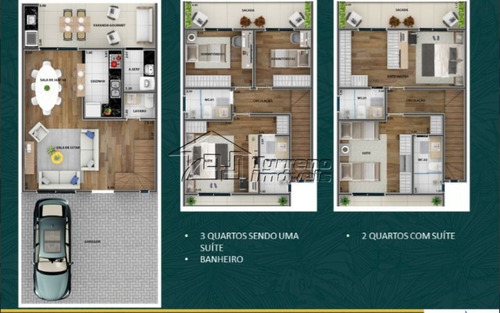 Imagem 10 de 10 de Linda Casa Em Condomínio, Com Área De Lazer E Portaria 24 Horas!
