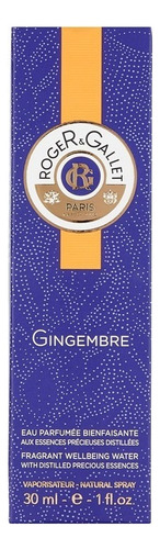 Eau Parfumée de jengibre Roger Gallet, 30 ml
