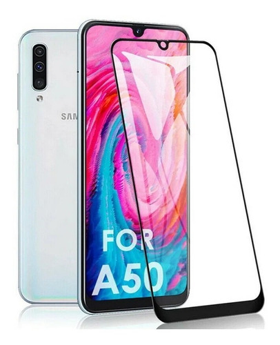 Mica Cristal Vidrio Templado Full Para Galaxy A50s A30s A20s