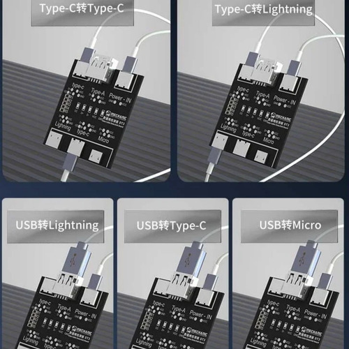 Probador De Cables Usb Mechanic Dt3, Detección De Placa Pcb