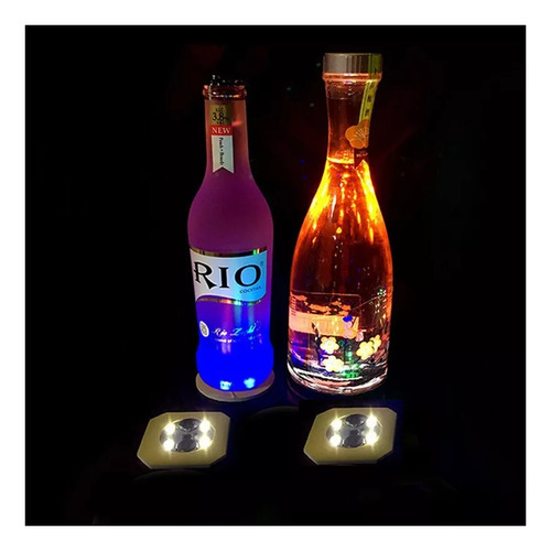 324 Peças Garrafa Led Adesivos Iluminados Copo Adesivos