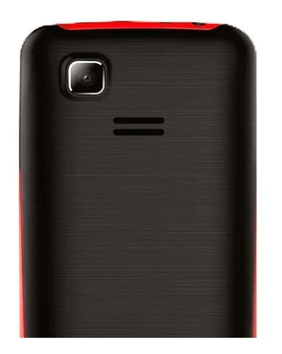 Imagen 2 de 7 de Celular Sansei S191 Dual Sim 3 Mb Negro/rojo 4 Mb Ram