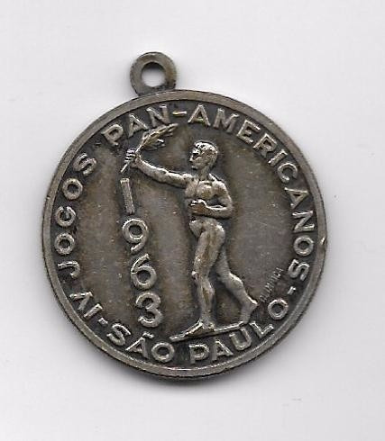 Medalha Jogos Pan Americanos São Paulo 1963