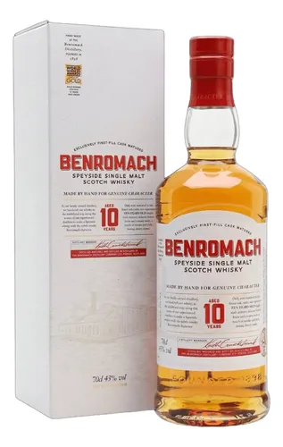 Whisky Benromach 10 Anos Single Malt - 700ml