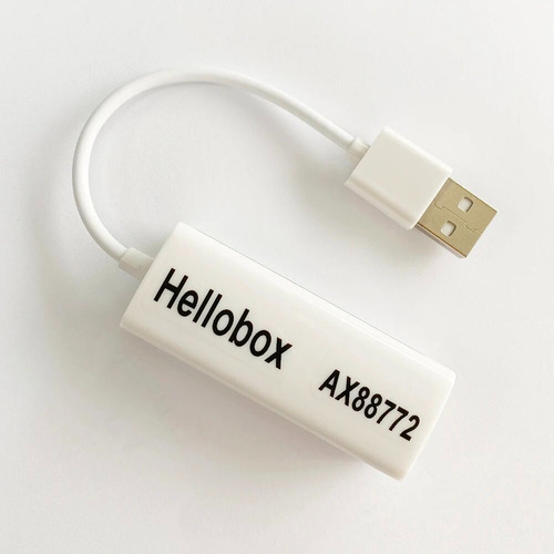 Adaptador Usb A Rj45 Para Hellobox