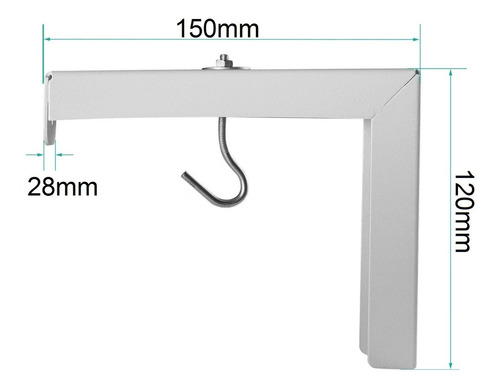 Soporte Gancho Universal Pared Para Colgar Ecran