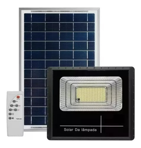 Placa De Foco Led Reflector Energy Solar 500 A Prueba De Agu