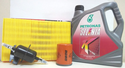 Kit 4 Filtros + Aceite Selenia Sintetico 5w30 Fiat Punto 1.4