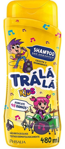 Shampoo Trá Lá Lá Kids Sem Embaraço 480ml