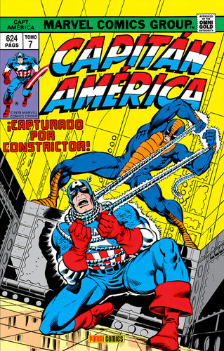 Cap America 7 Mg La Corporacion: ¡capturado Por Constrictor!, De Roy Thomas. Marvel Comics Group, Vol. 7. Editorial Panini Comics, Tapa Blanda En Español
