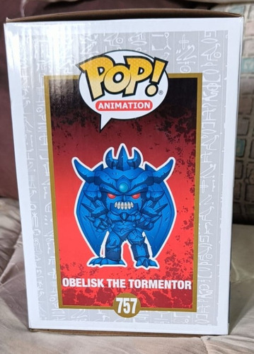 Funko Pop Yugi Oh Slifer, Obelisk Y Exodia (Usado)